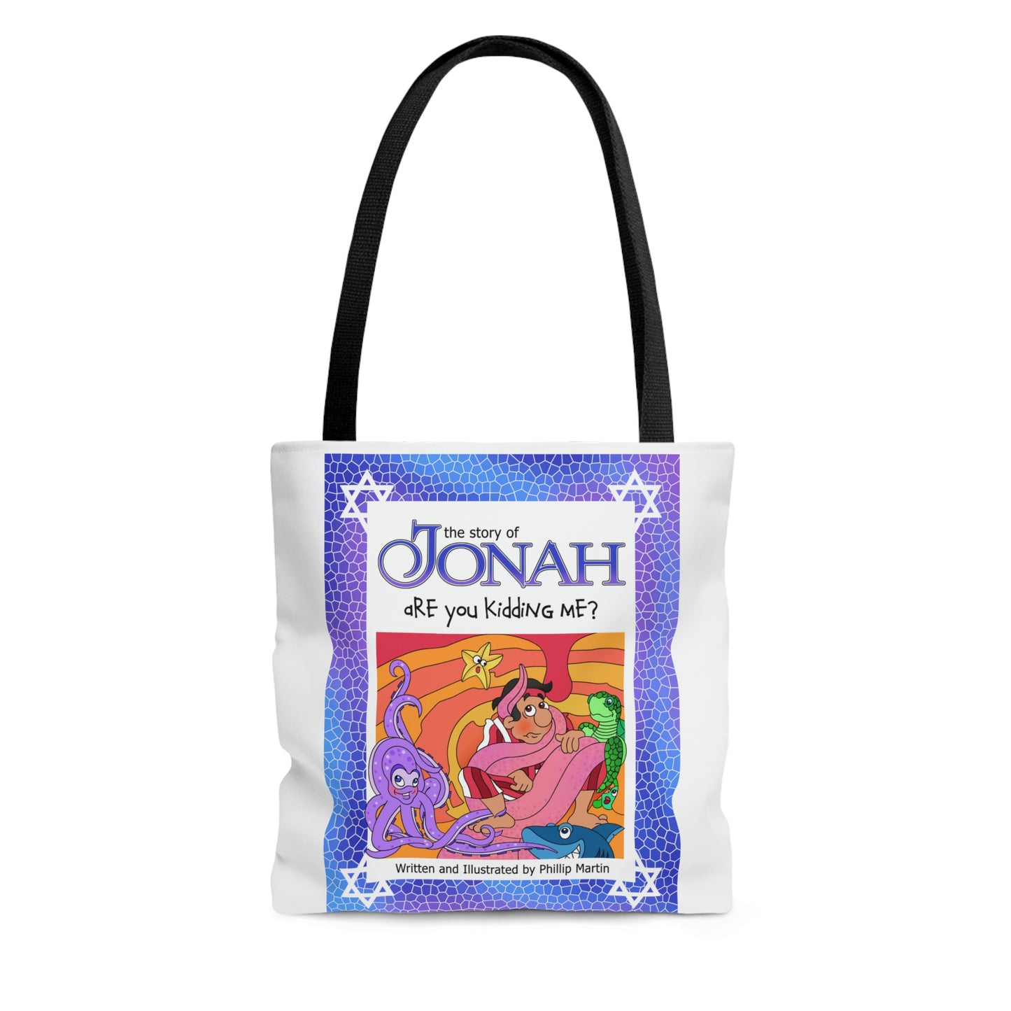 The Story of Jonah AOP Tote Bag