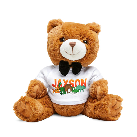 Jaxson Teddy Bear with T-Shirt