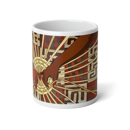 A Show of Hands!! Jumbo Mug, 20oz