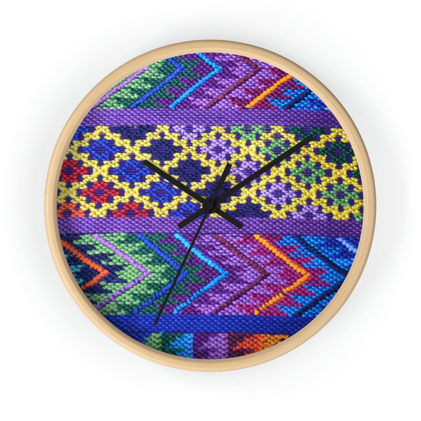 A Pack of Lies Fabric!!! Wall Clock