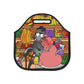 Anansi and the Market Pig Neoprene Lunch Bag