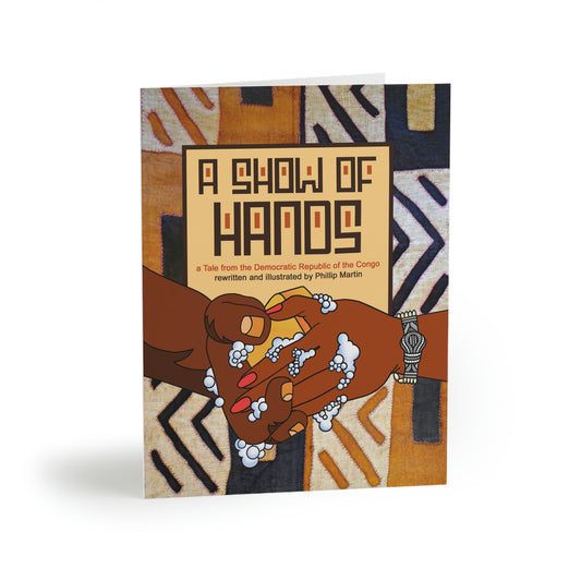 A Show of Hands Greeting cards (8, 16, and 24 pcs)