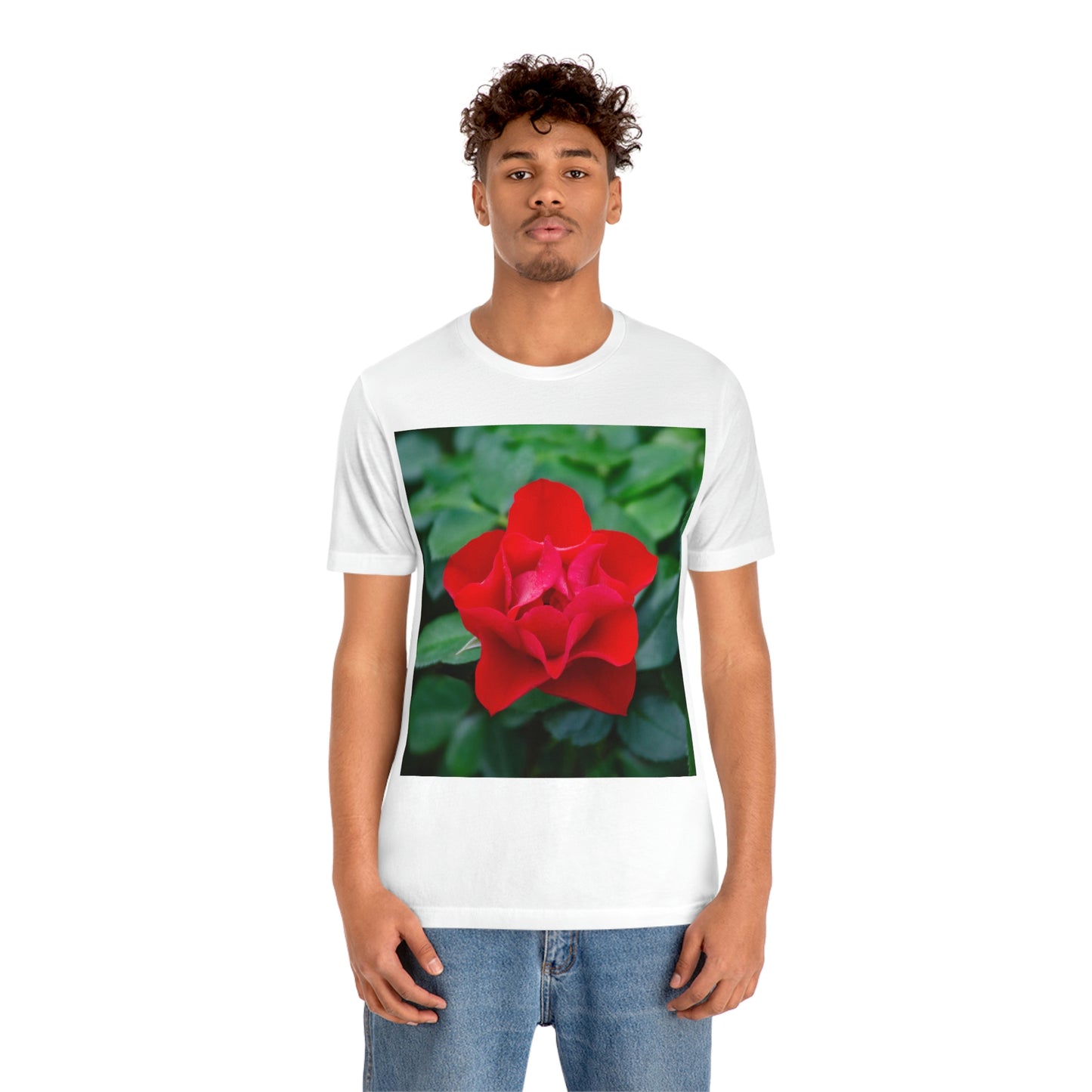 Flowers 07 Unisex Jersey Short Sleeve Tee