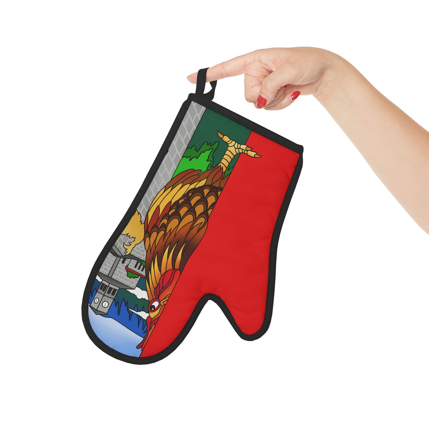 The Half Rooster Oven Glove