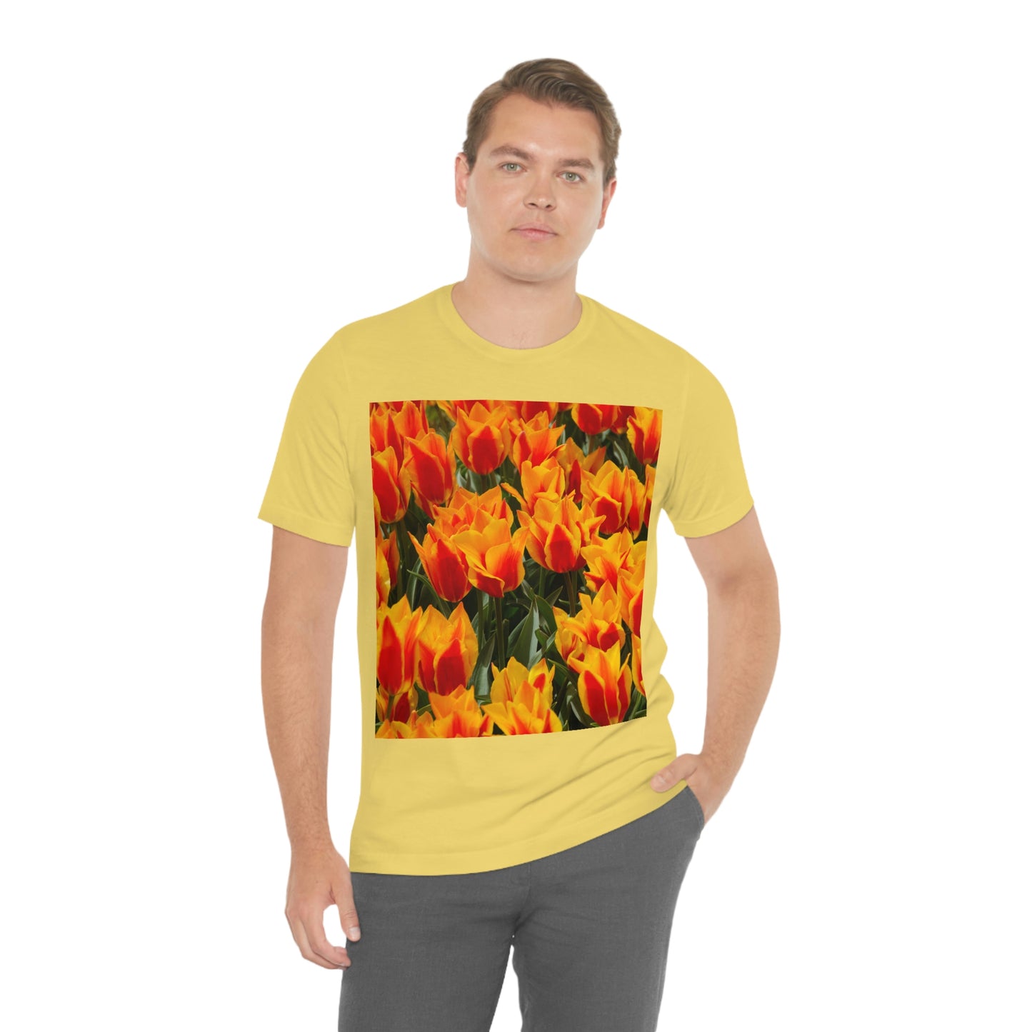 Flowers 18 Unisex Jersey Short Sleeve Tee