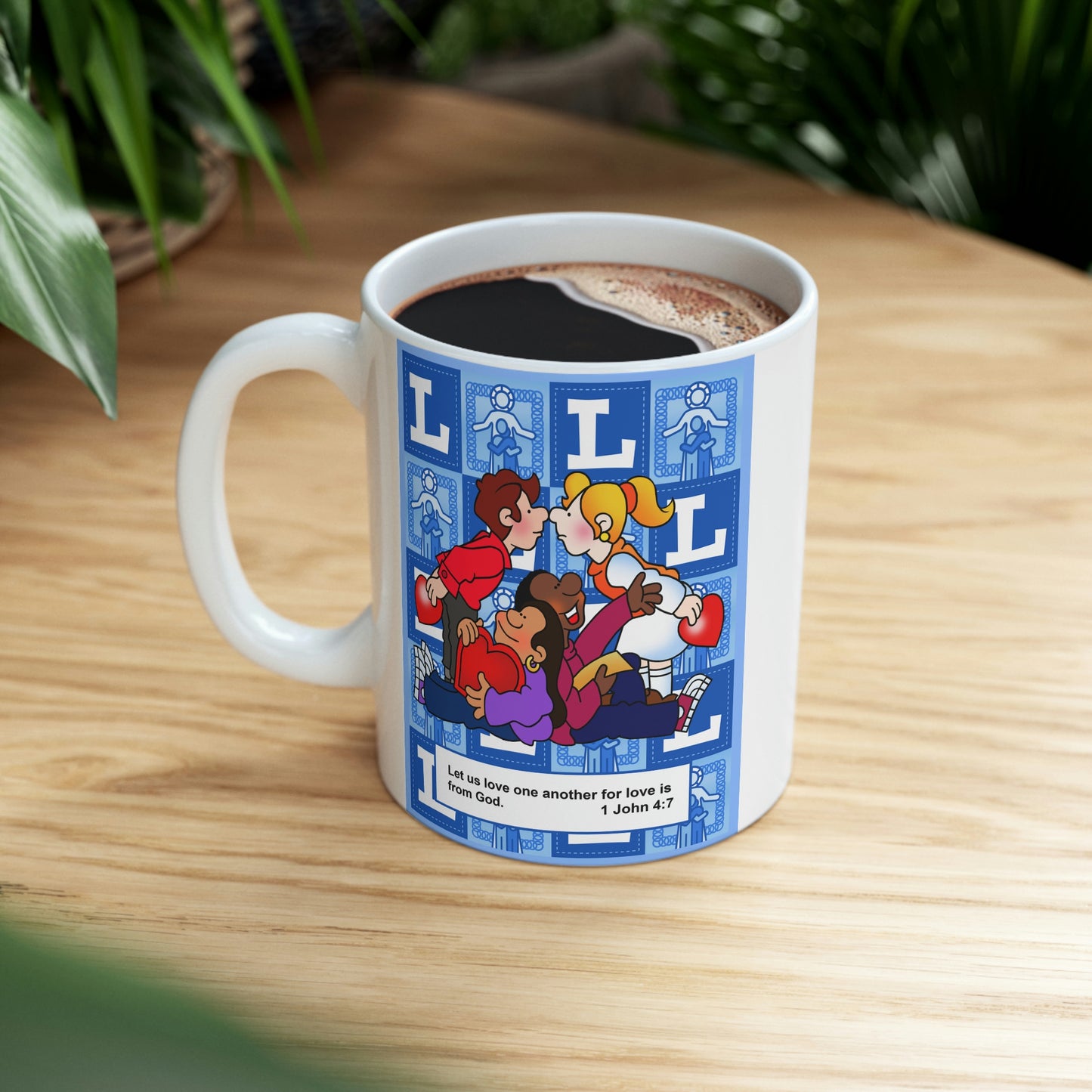 The Bible as Simple as ABC L Ceramic Mug 11oz