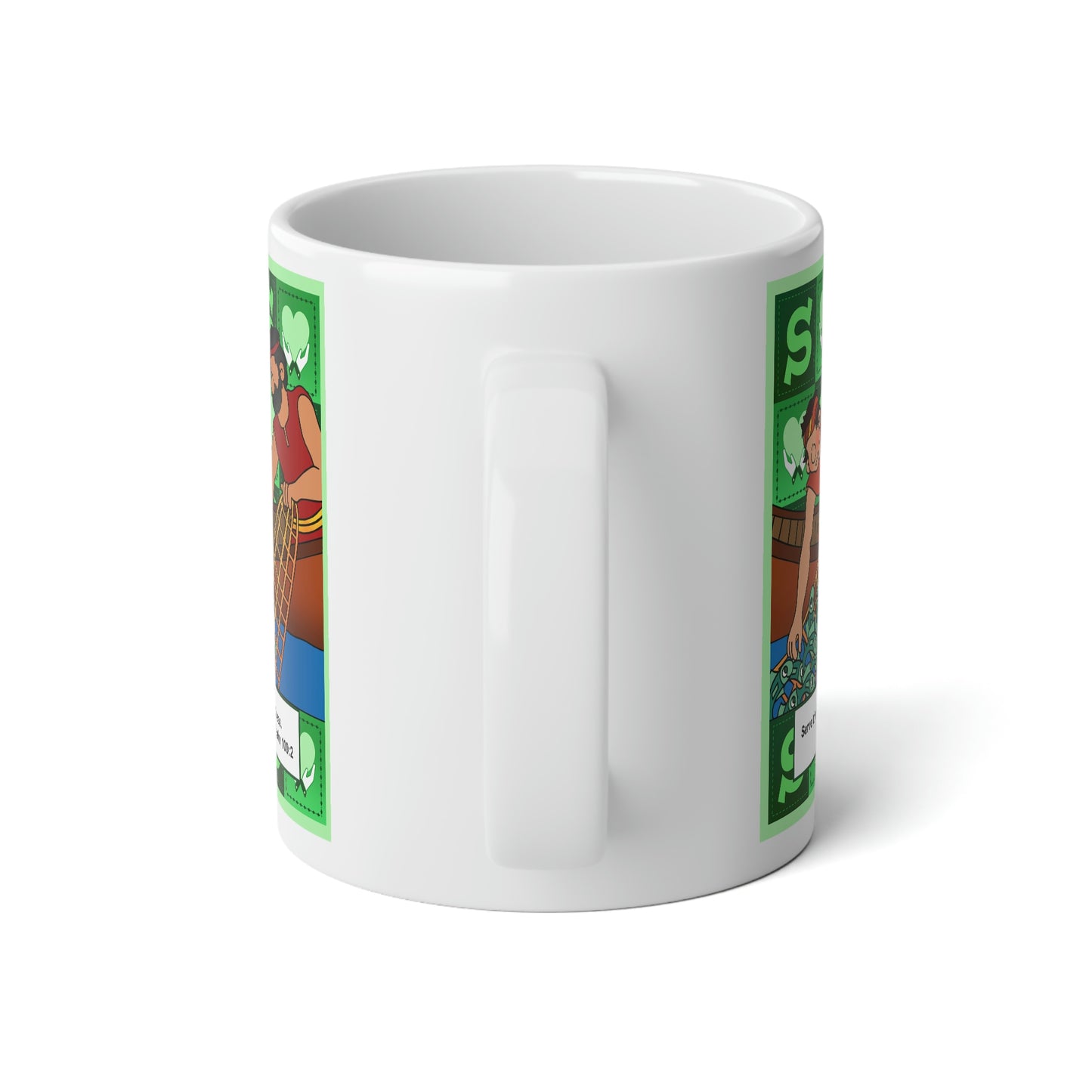 The Bible as Simple as ABC S Jumbo Mug, 20oz