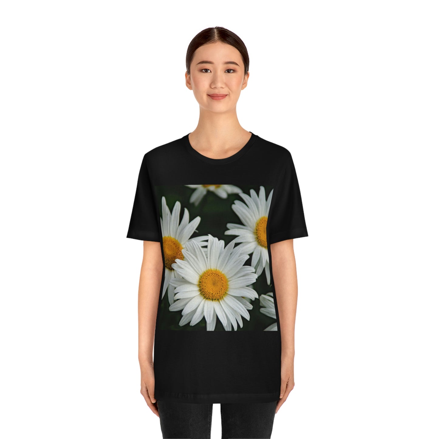 Flowers 01 Unisex Jersey Short Sleeve Tee