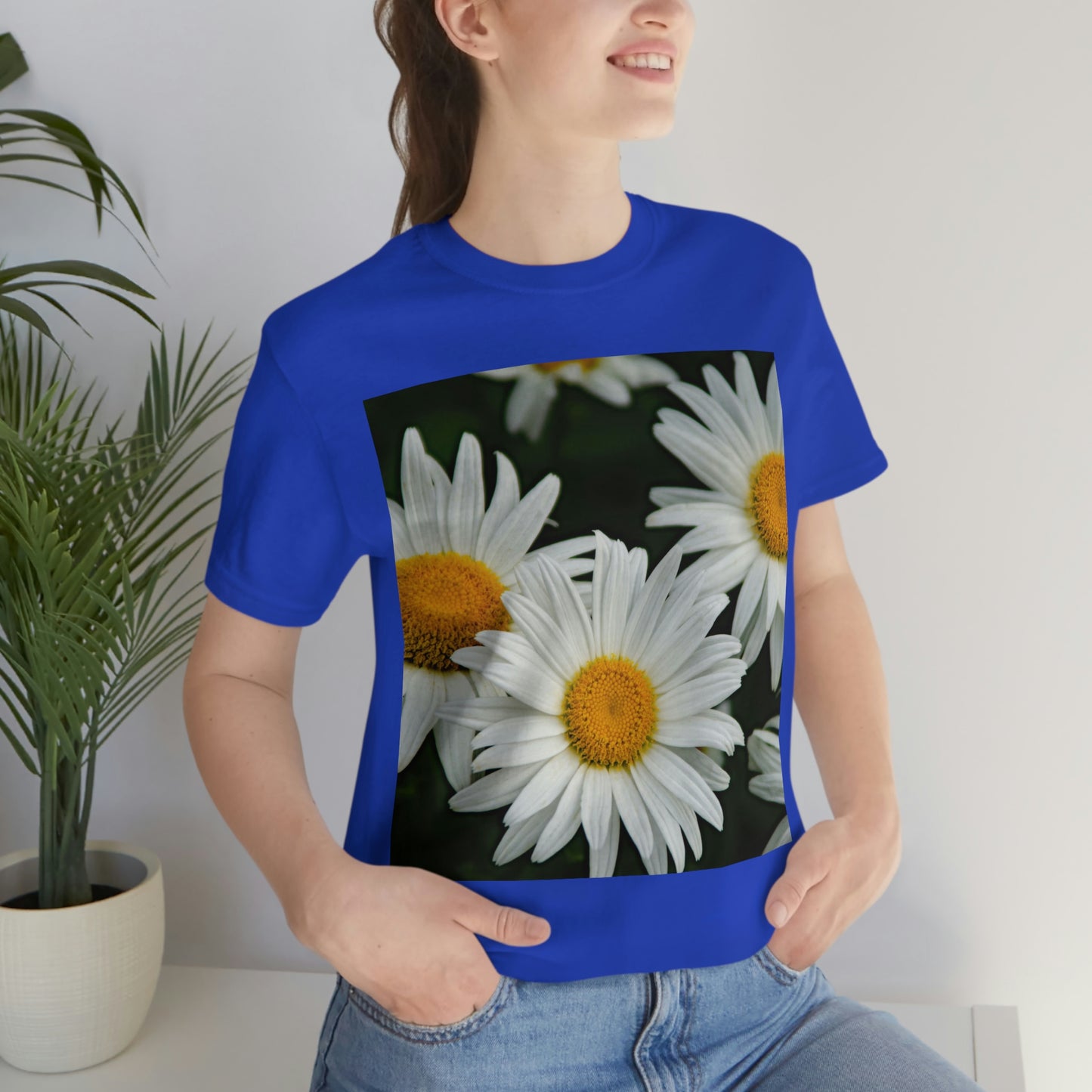 Flowers 01 Unisex Jersey Short Sleeve Tee