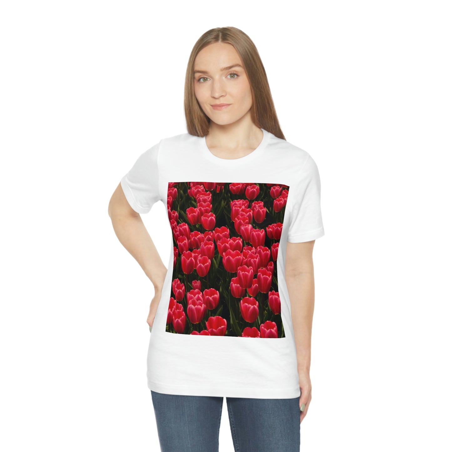 Flowers 24 Unisex Jersey Short Sleeve Tee