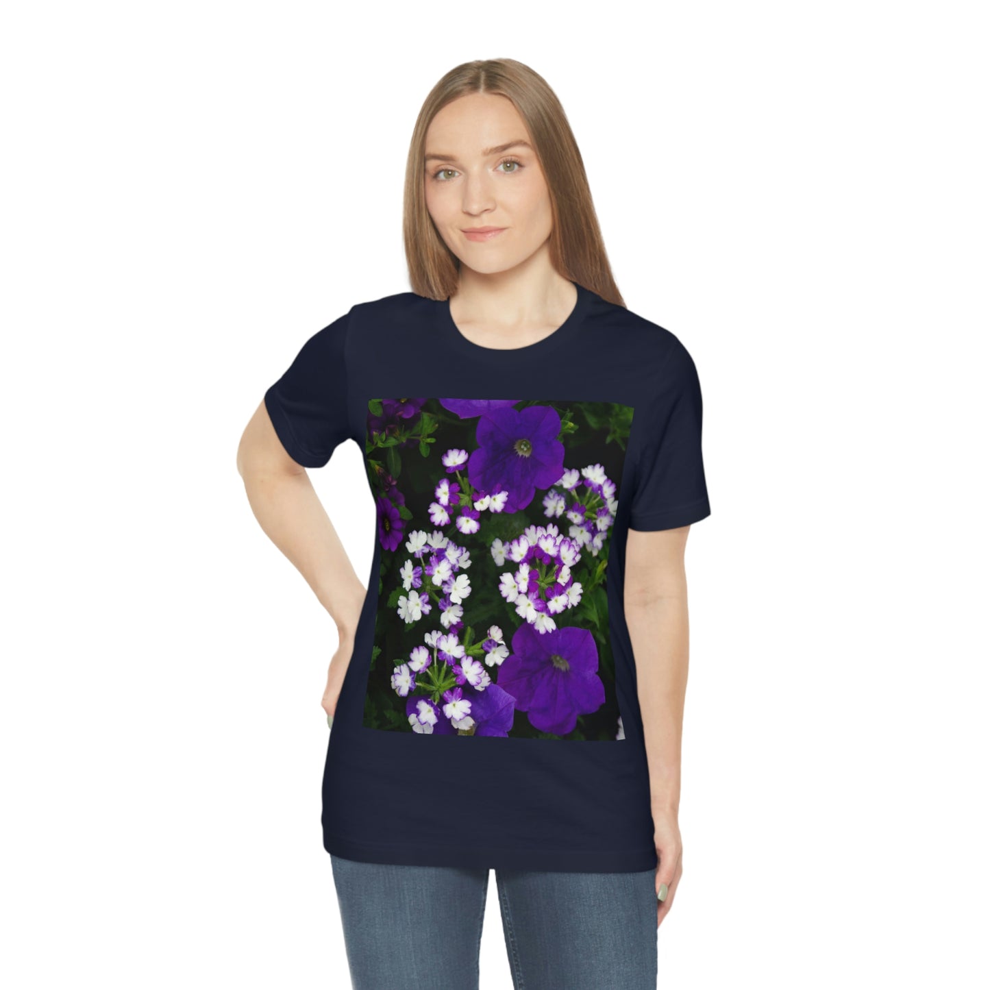 Flowers 04 Unisex Jersey Short Sleeve Tee