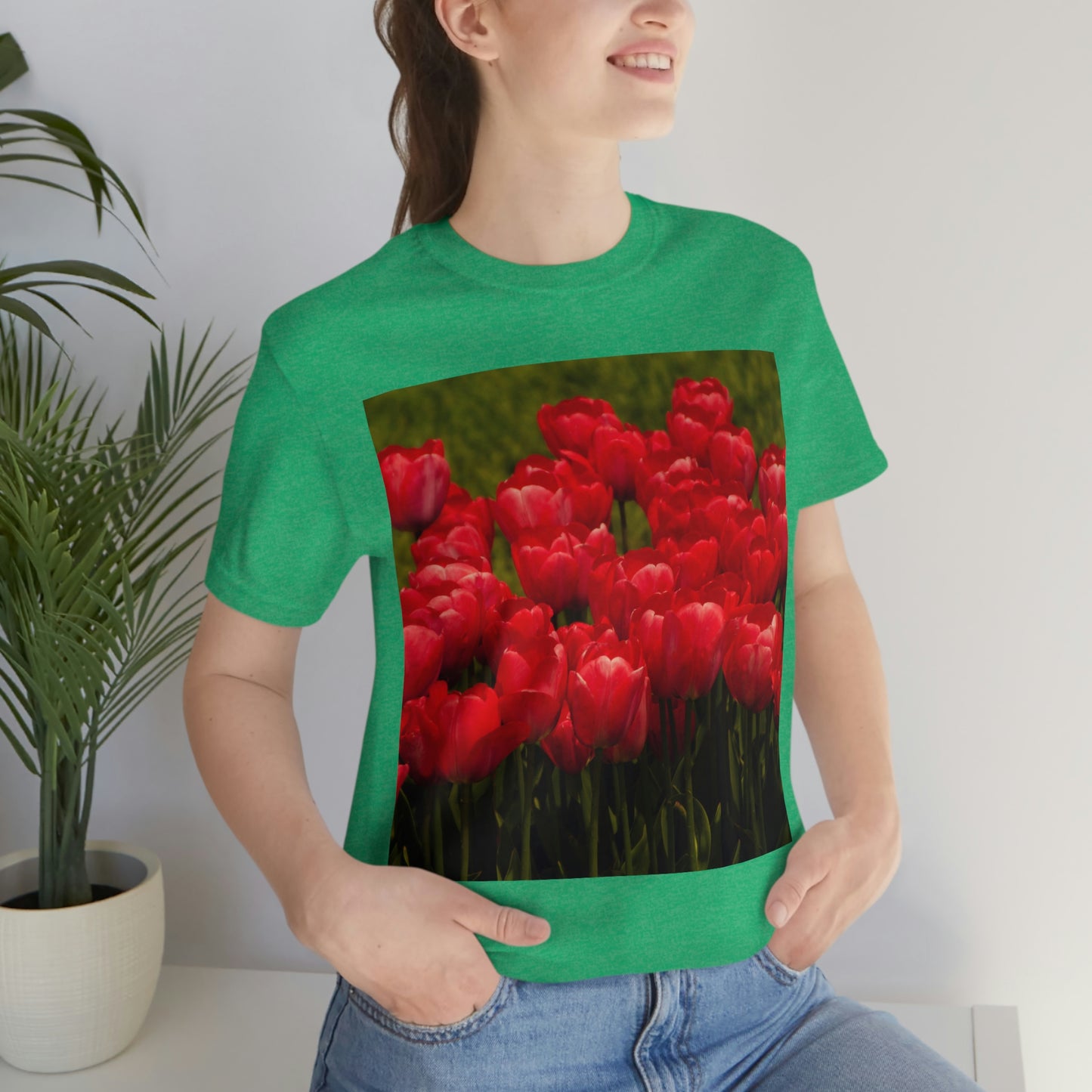 Flowers 22 Unisex Jersey Short Sleeve Tee