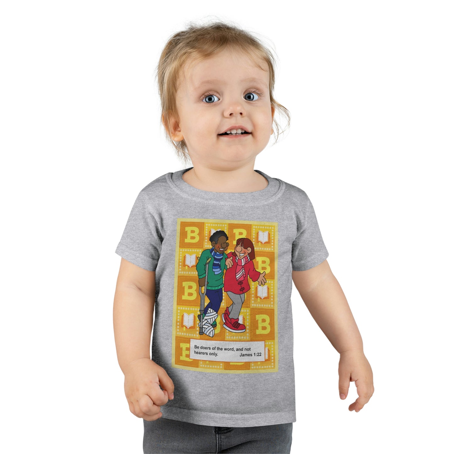 The Bible as Simple as ABC B Toddler T-shirt