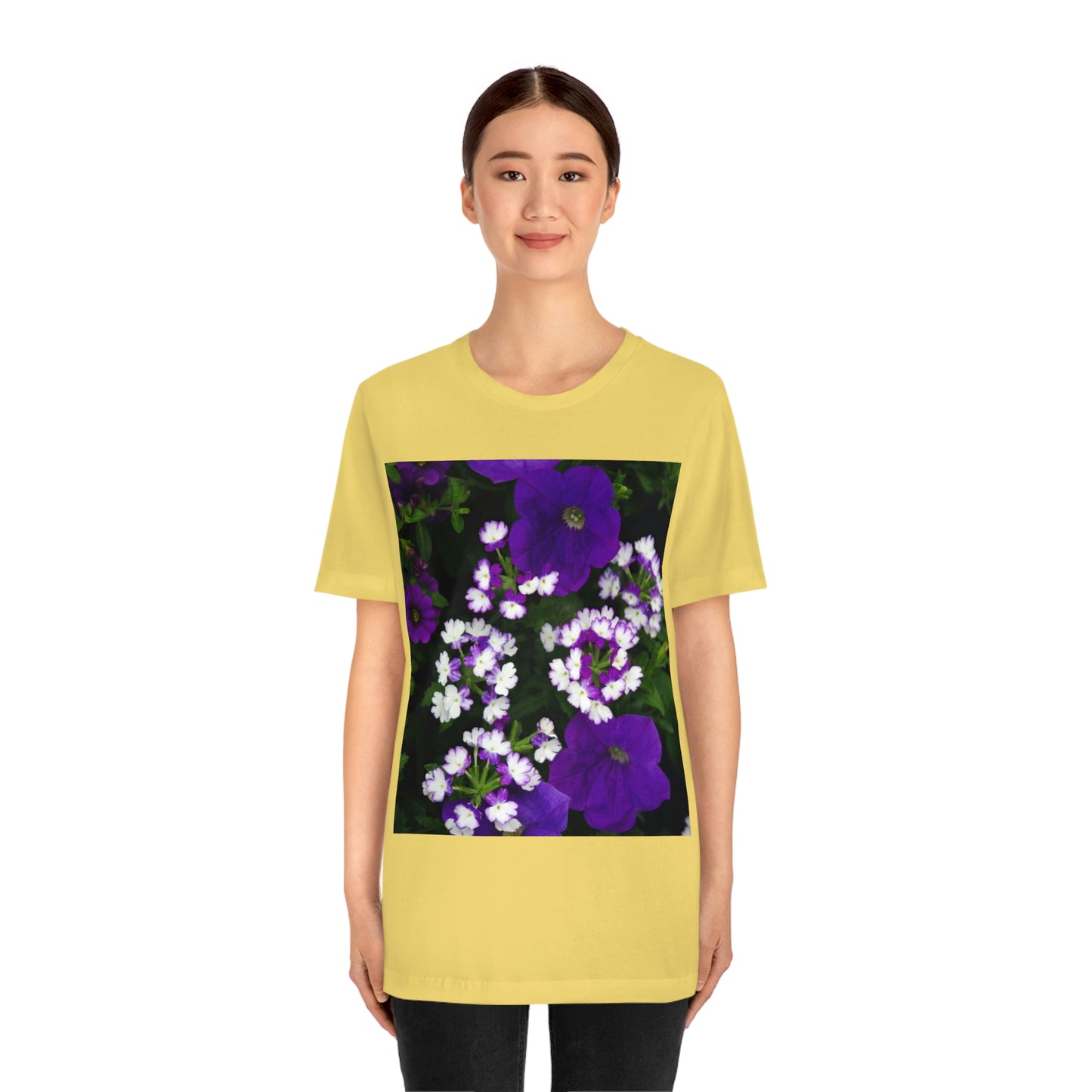 Flowers 04 Unisex Jersey Short Sleeve Tee