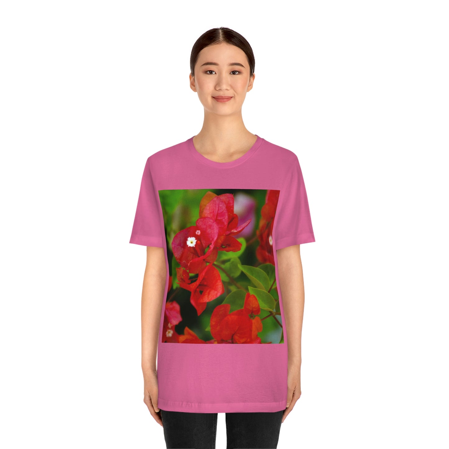 Flowers 28 Unisex Jersey Short Sleeve Tee