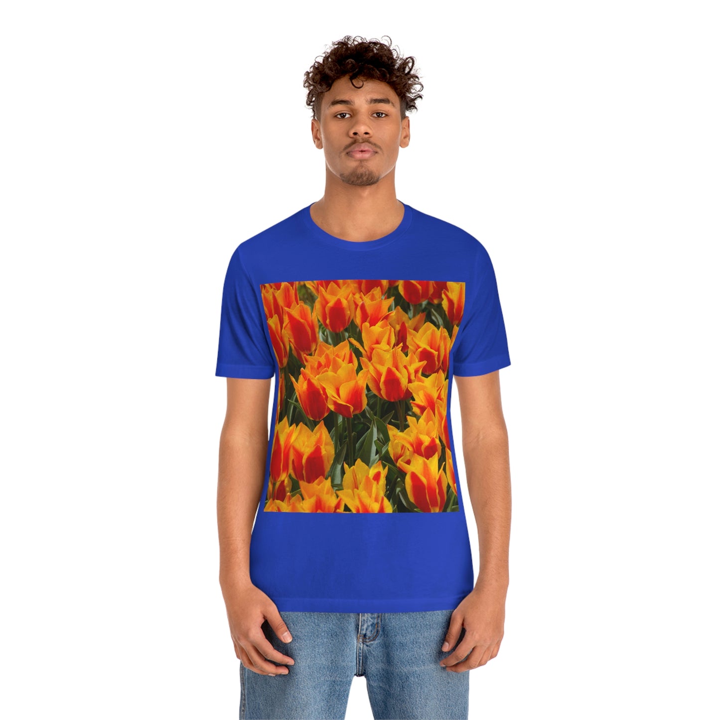 Flowers 18 Unisex Jersey Short Sleeve Tee
