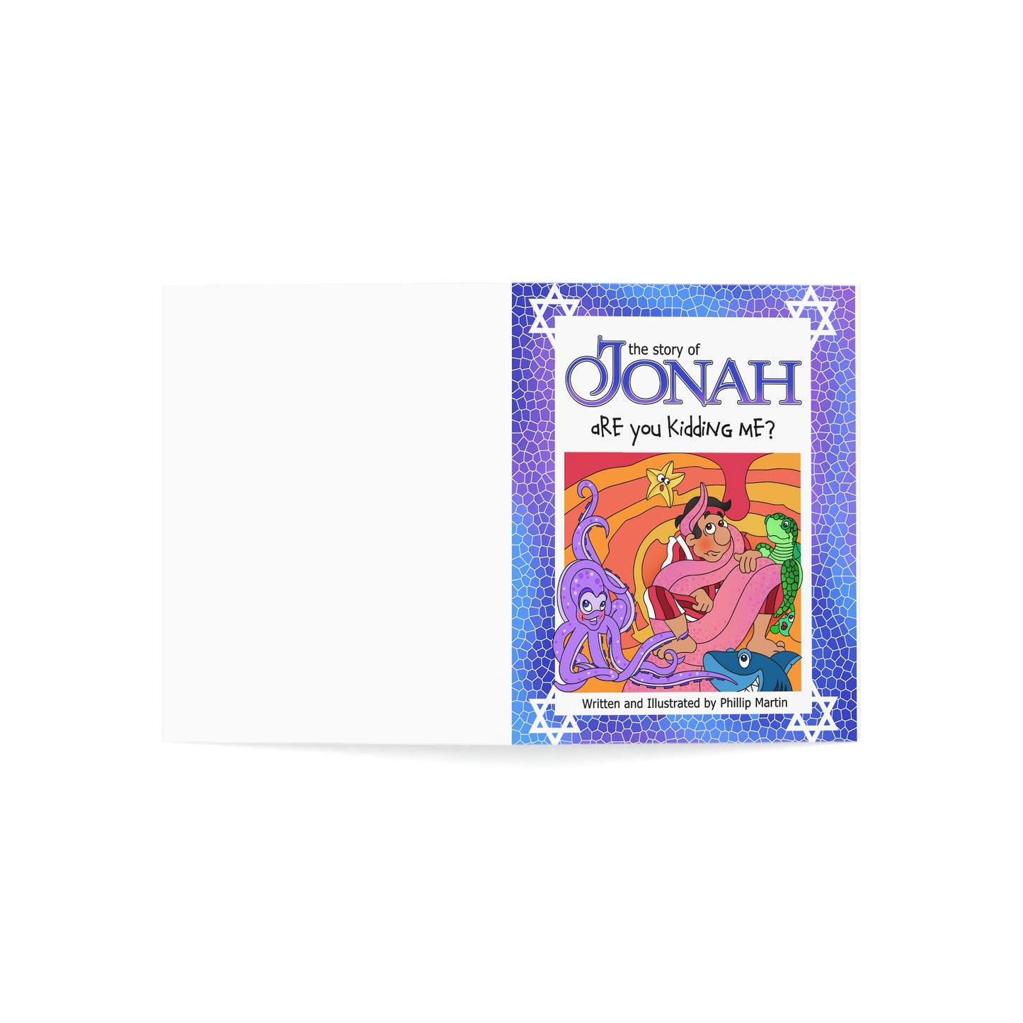 The Story of Jonah Greeting Cards (1, 10, 30, and 50pcs)