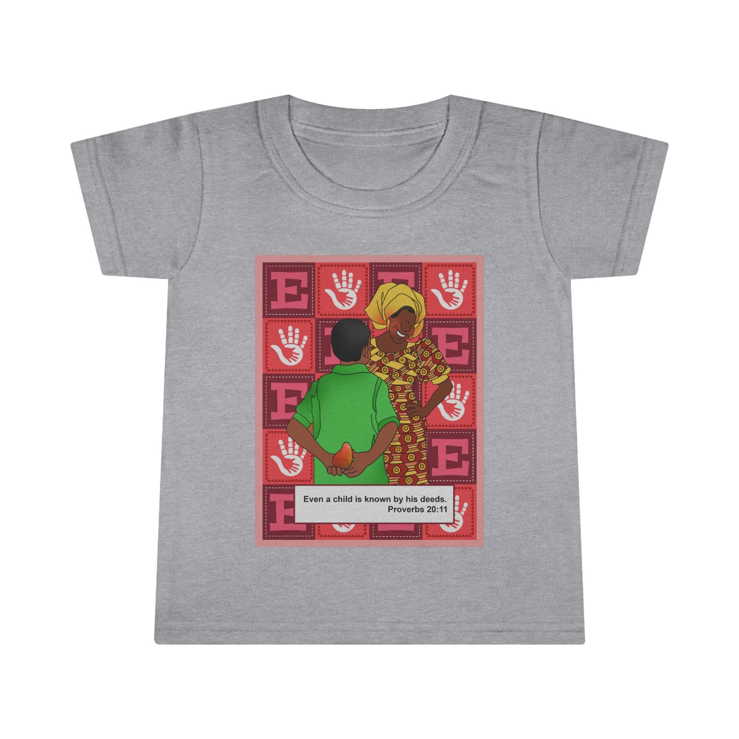 The Bible as Simple as ABC E Toddler T-shirt