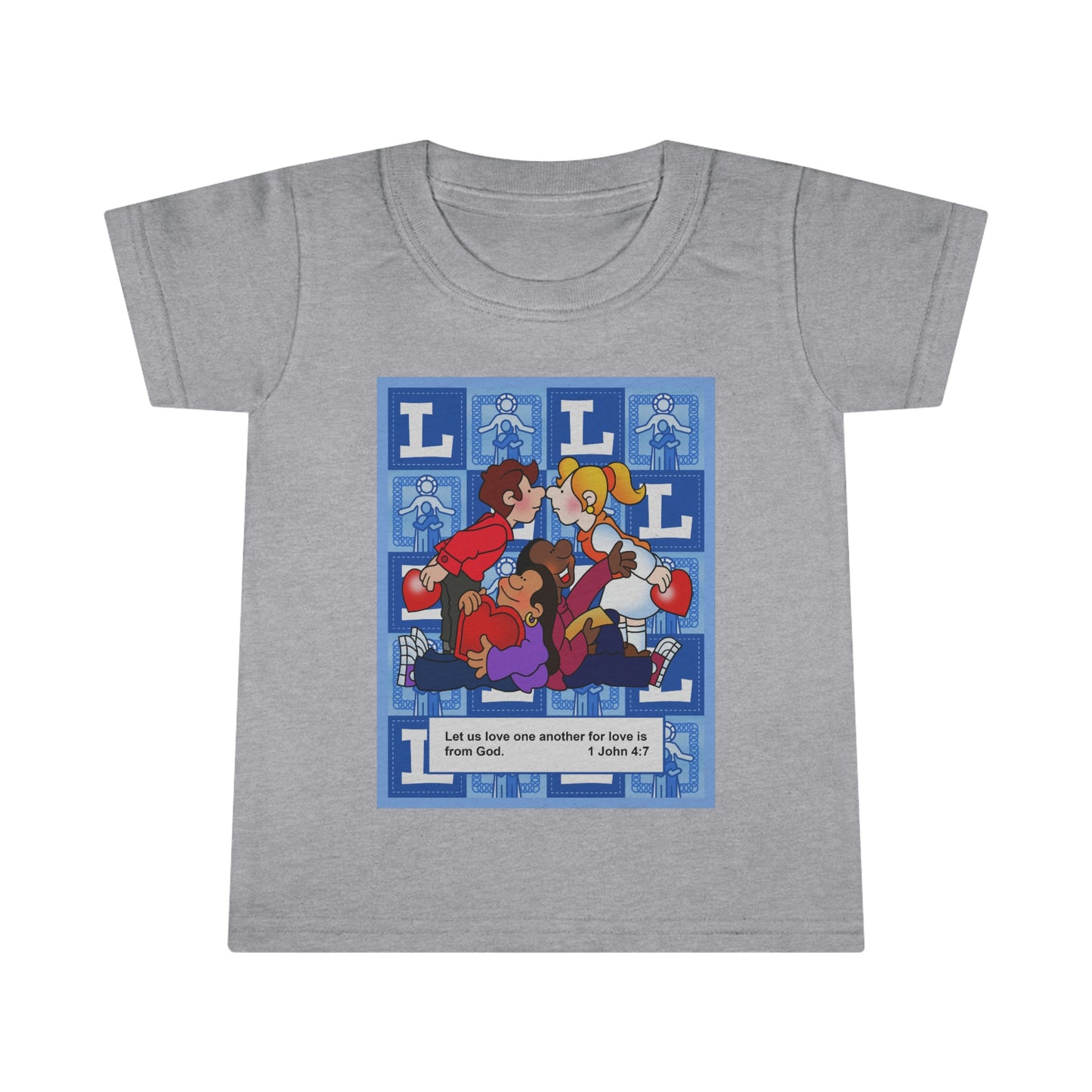 The Bible as Simple as ABC L Toddler T-shirt