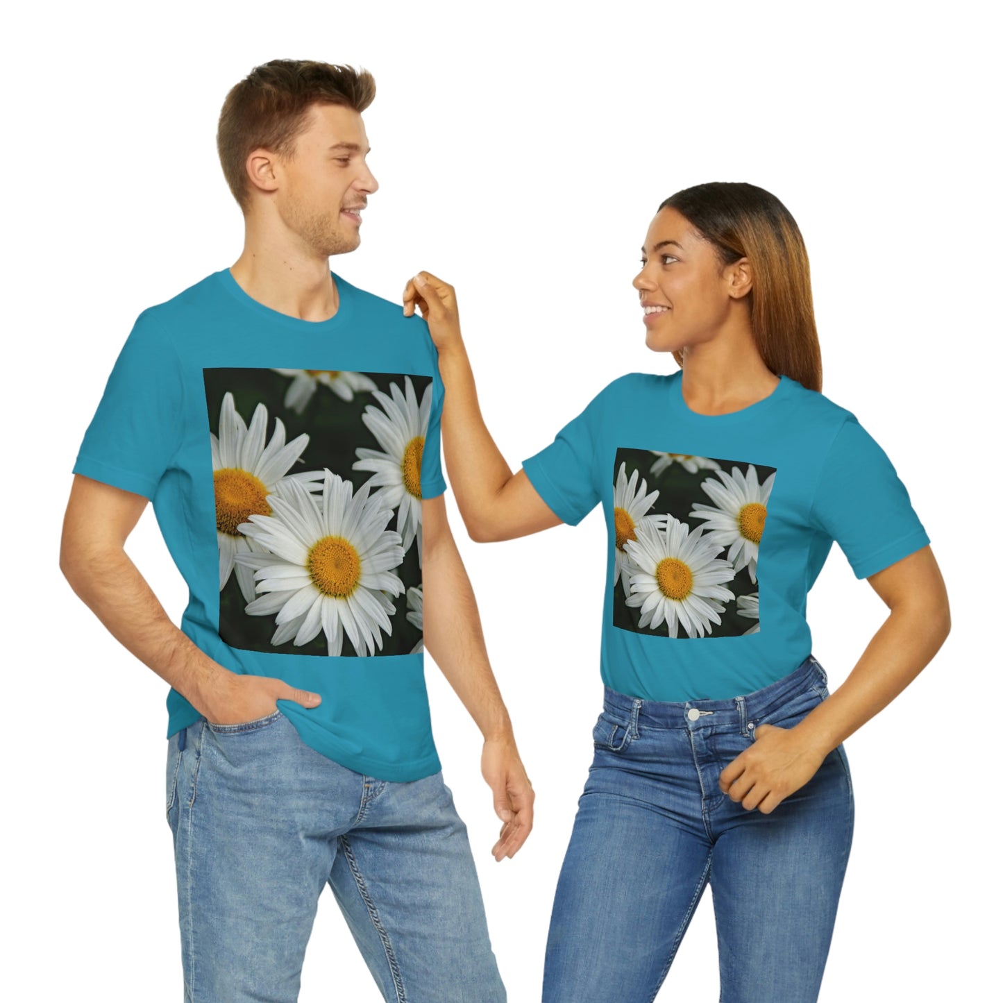 Flowers 01 Unisex Jersey Short Sleeve Tee
