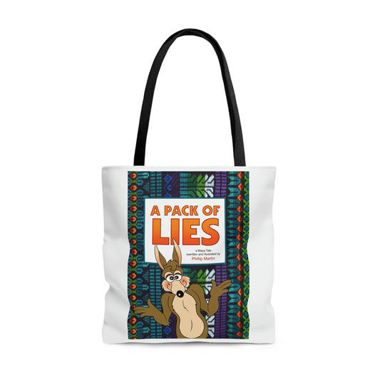 A Pack of Lies AOP Tote Bag