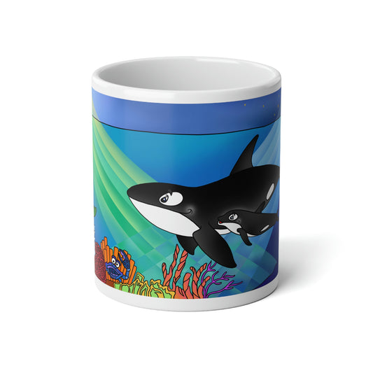 Orcas Jumbo Mug, 20oz