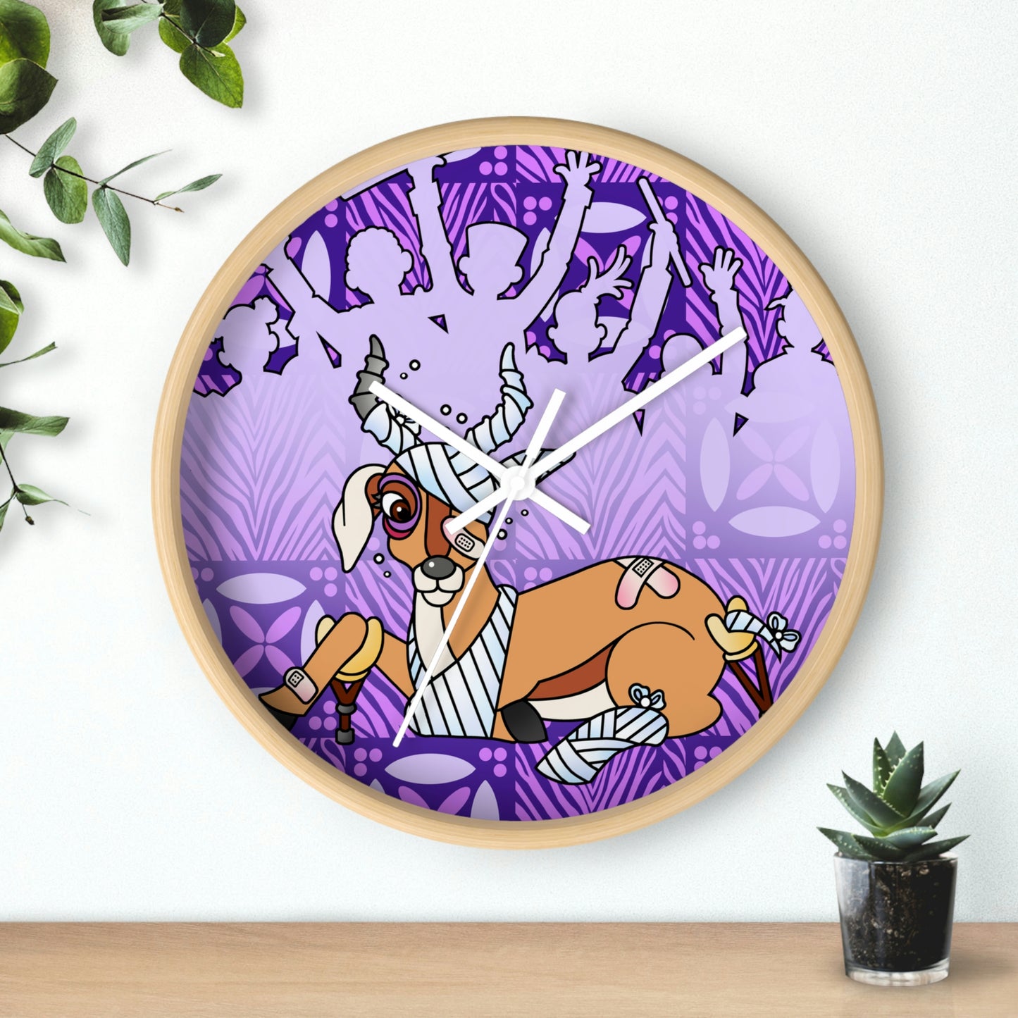 The Day that Goso Fell! Wall clock