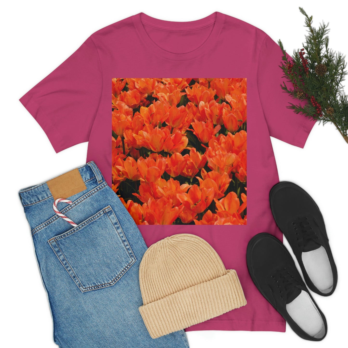 Flowers 03 Unisex Jersey Short Sleeve Tee