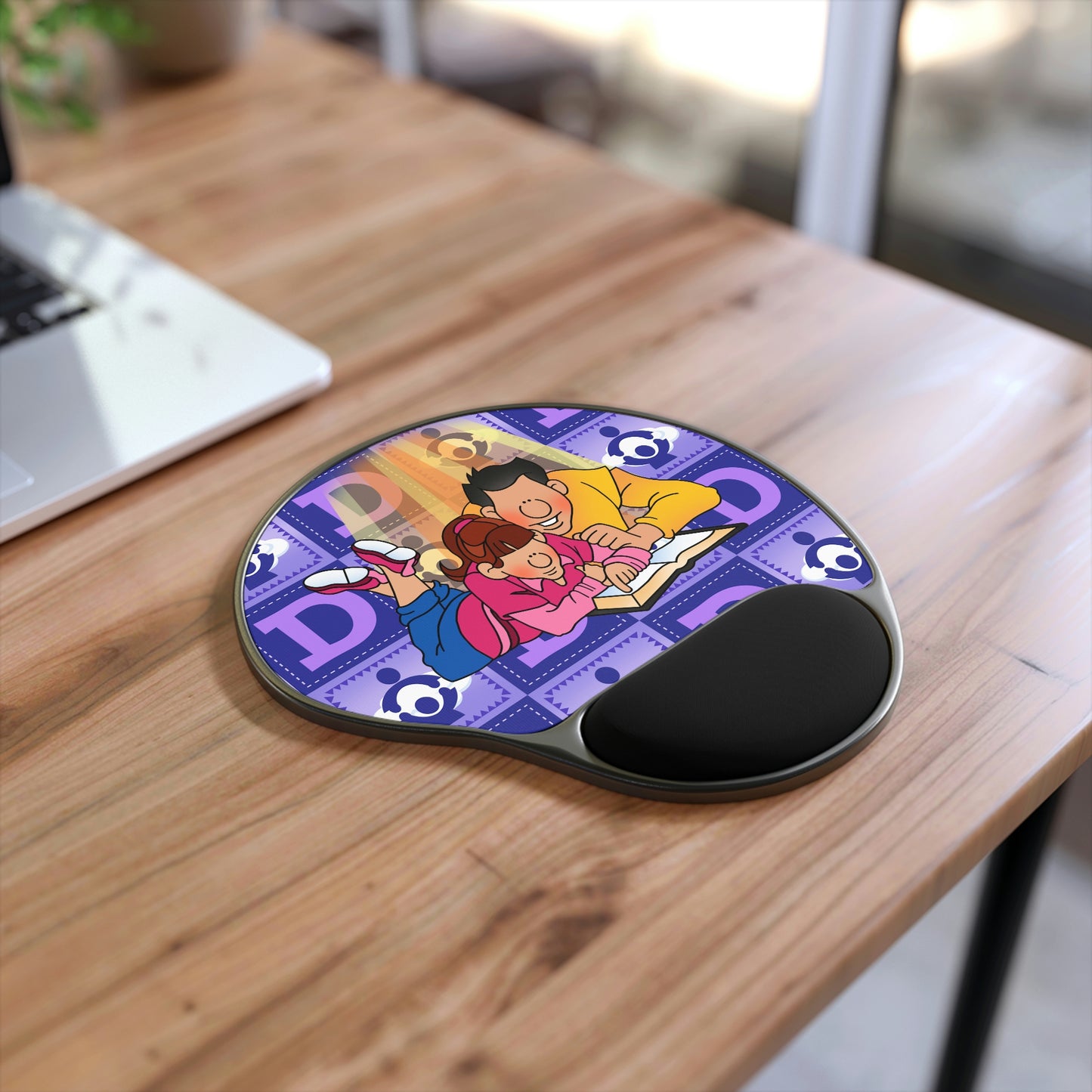 The Bible as Simple as ABC D Mouse Pad With Wrist Rest