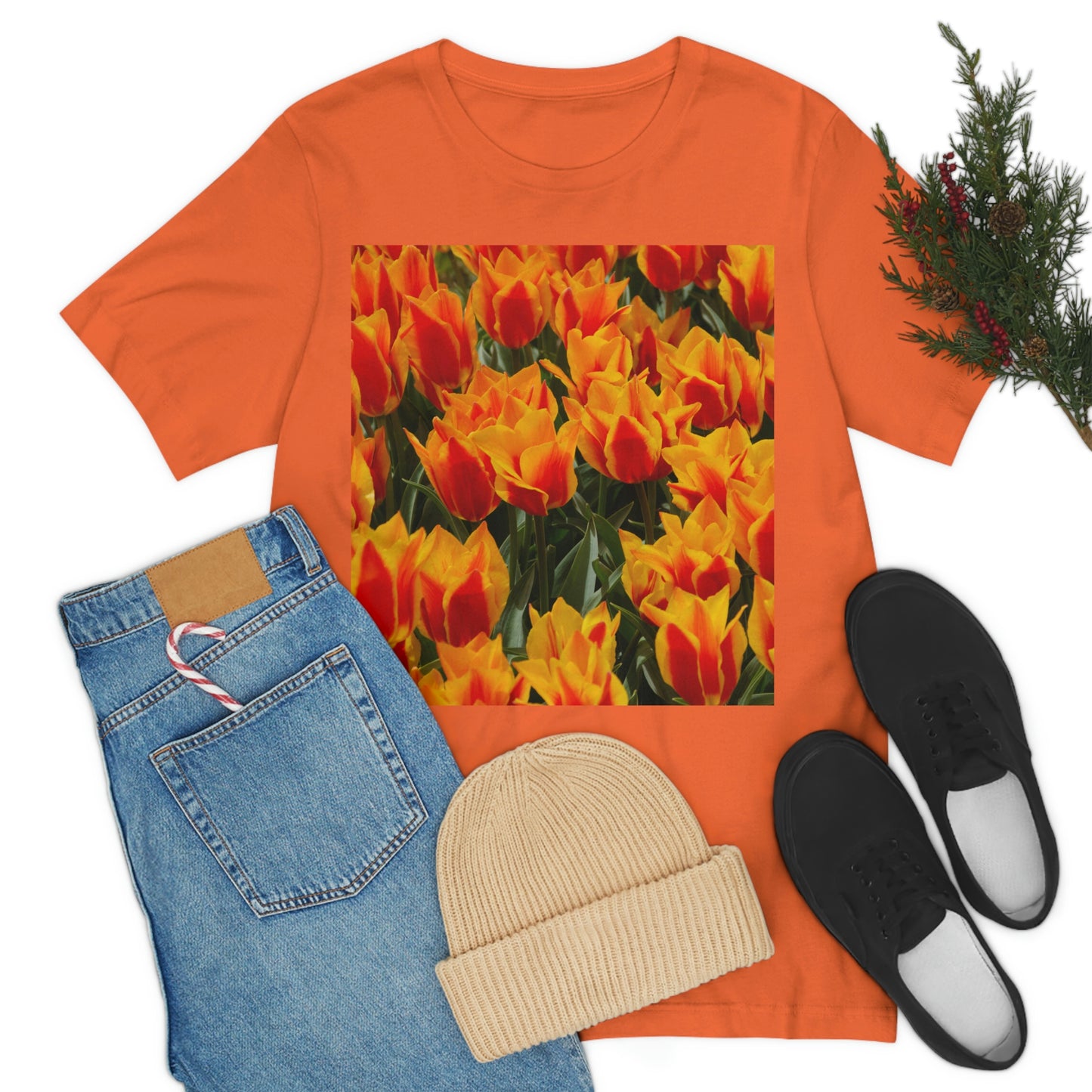 Flowers 18 Unisex Jersey Short Sleeve Tee