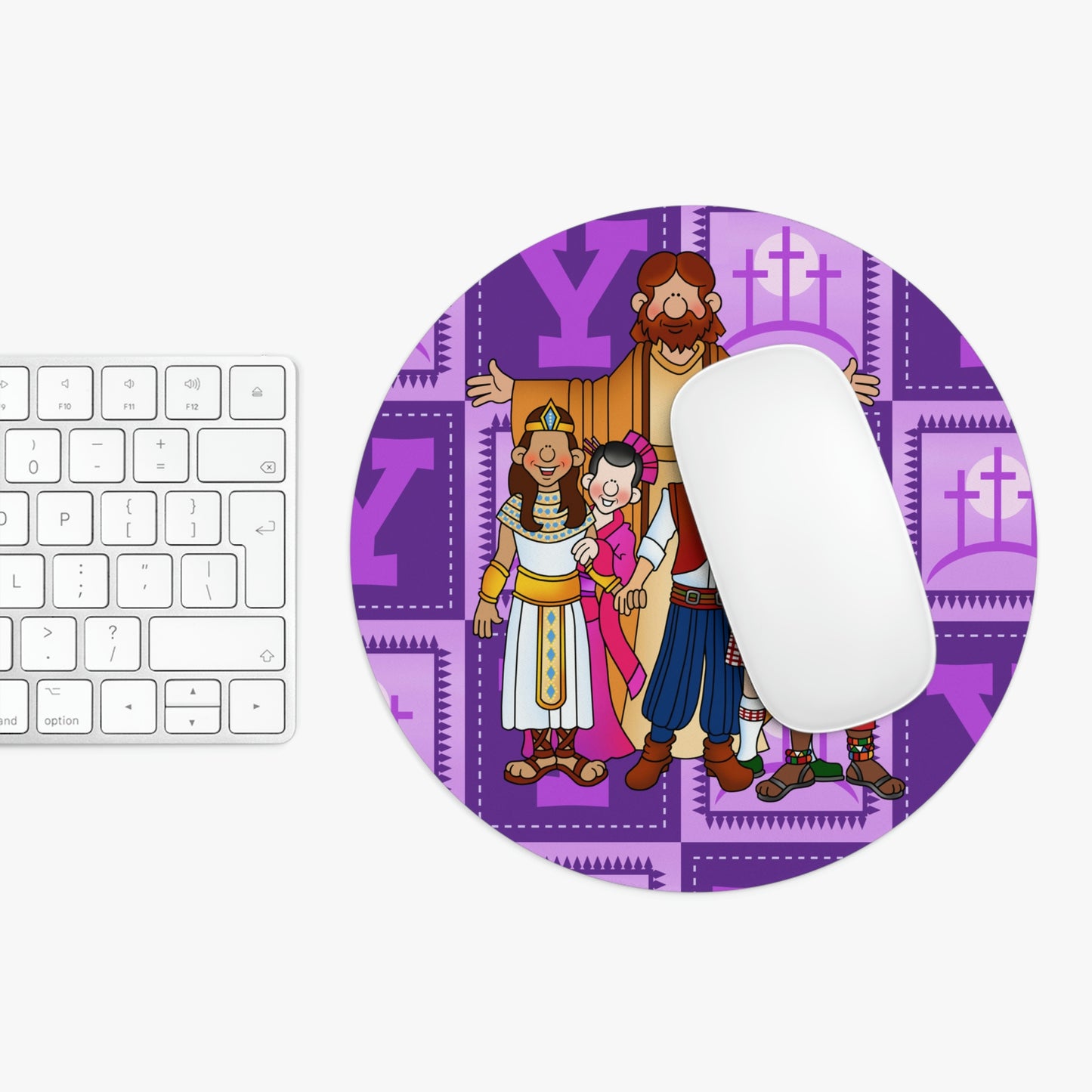 The Bible as Simple as ABC Y Mouse Pad