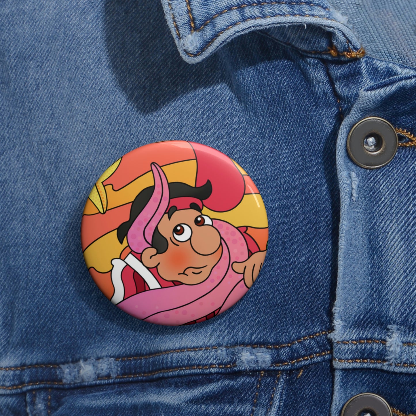 The Story of Jonah Custom Pin Buttons