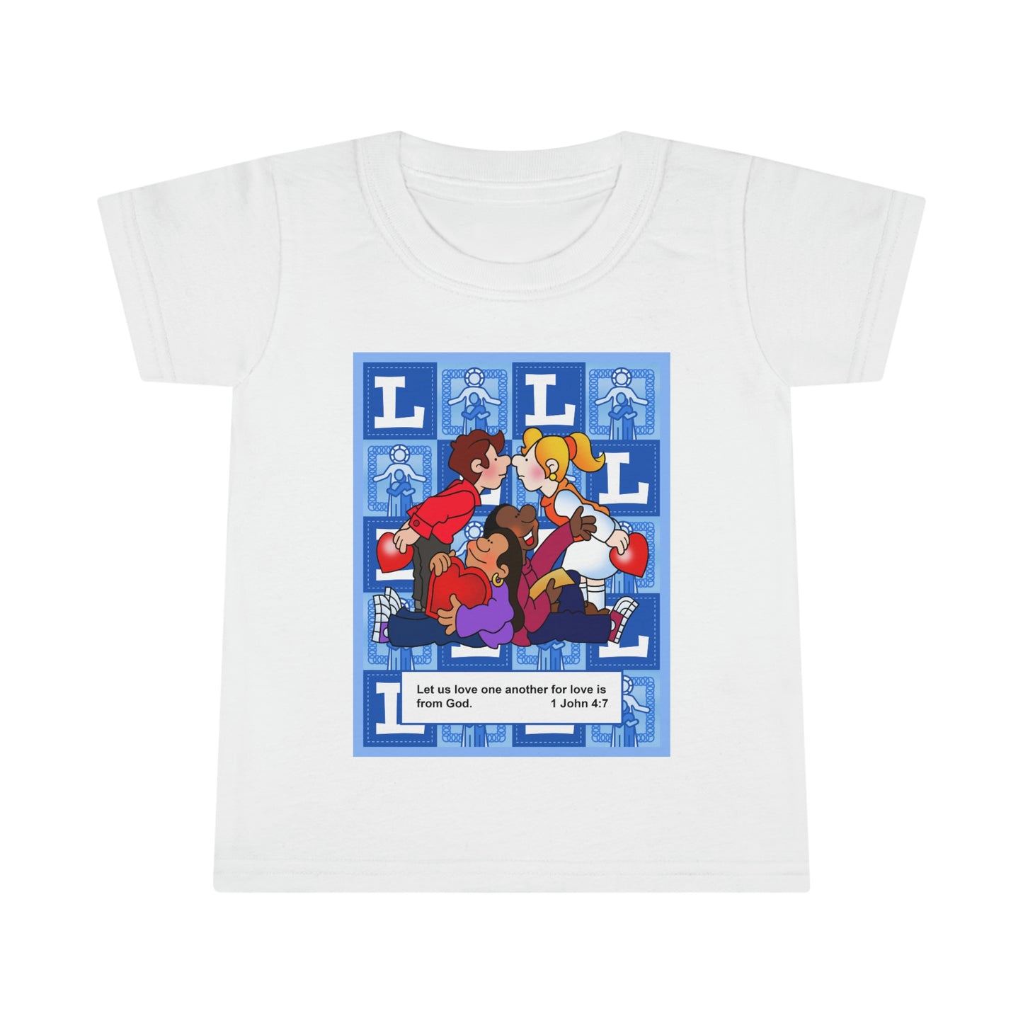 The Bible as Simple as ABC L Toddler T-shirt