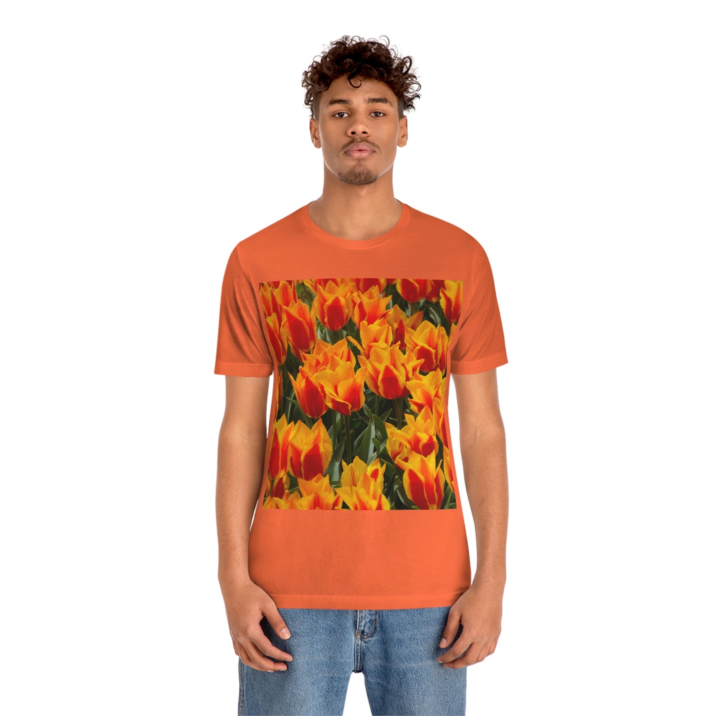 Flowers 18 Unisex Jersey Short Sleeve Tee