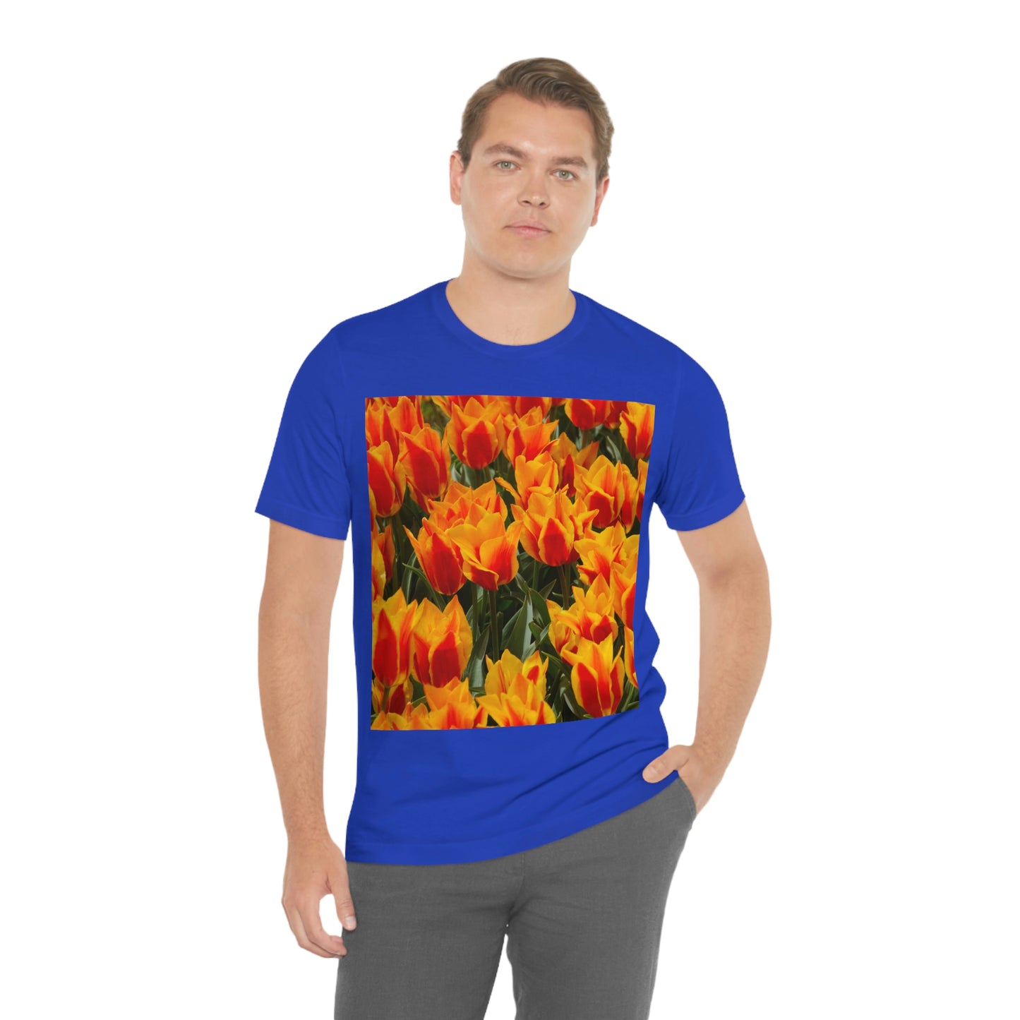 Flowers 18 Unisex Jersey Short Sleeve Tee