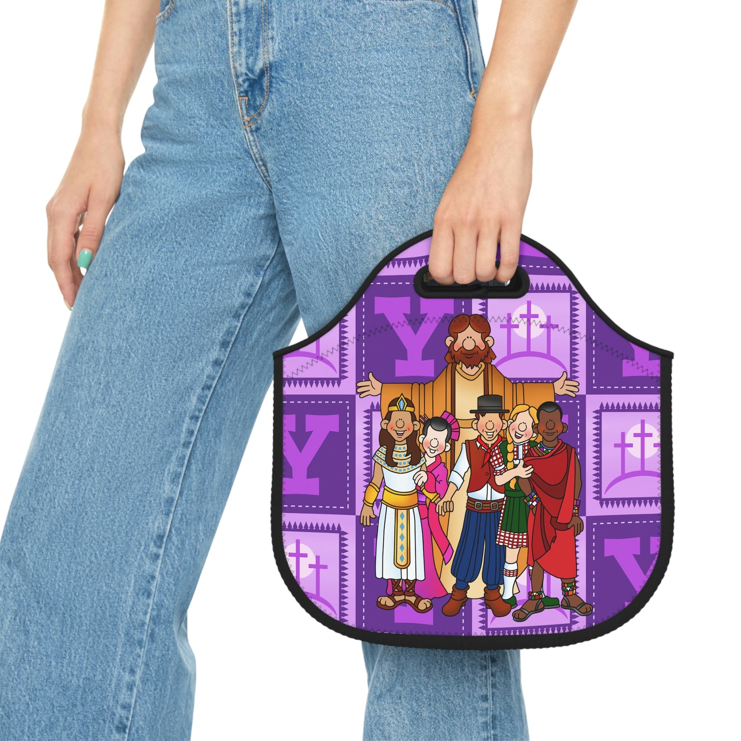 The Bible as Simple as ABC Y Neoprene Lunch Bag