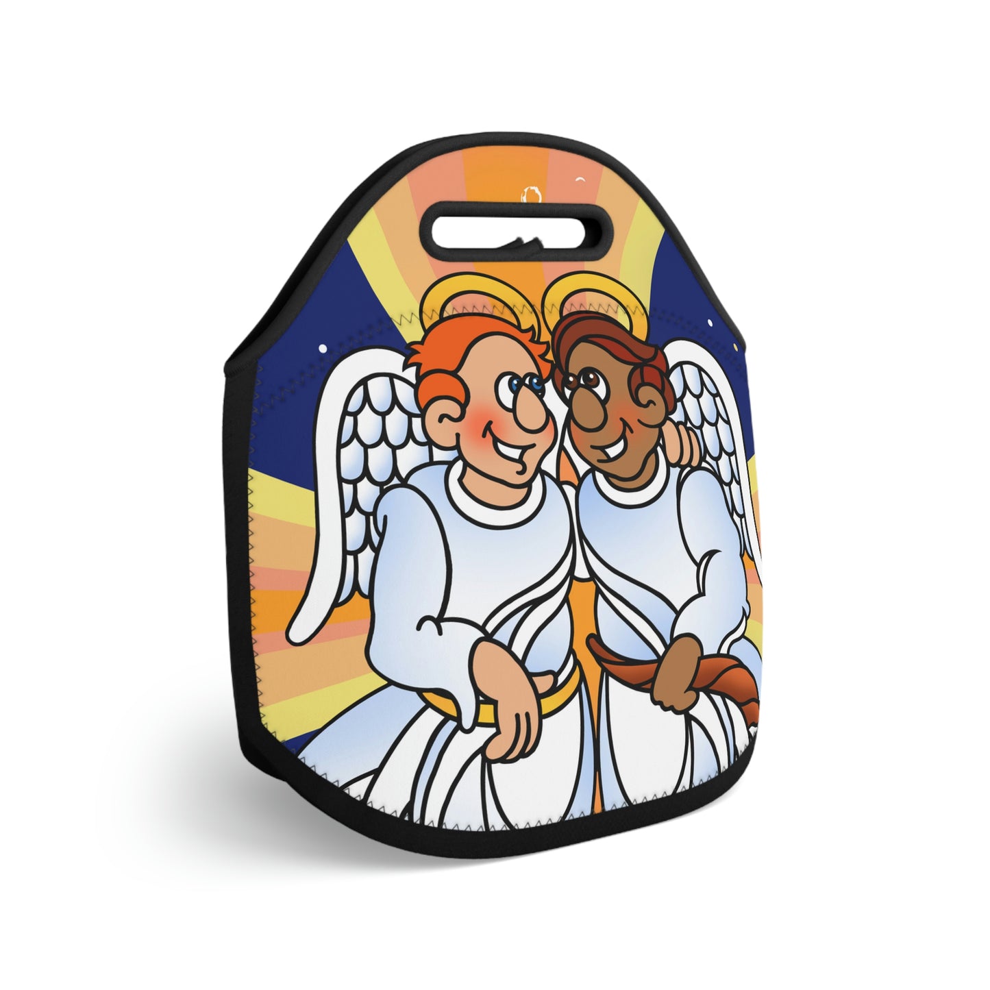 Hark and Harold Angel Sing Neoprene Lunch Bag