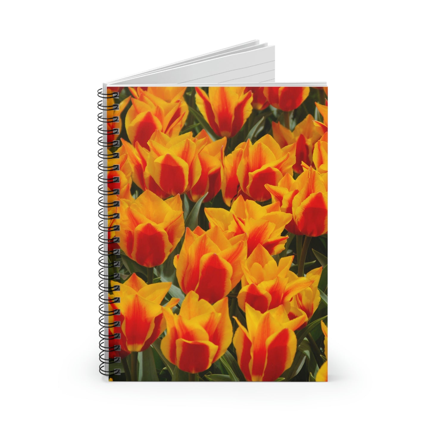 Flowers 18 Spiral Notebook - Ruled Line