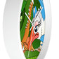 Once Upon Southern Africa! Wall Clock