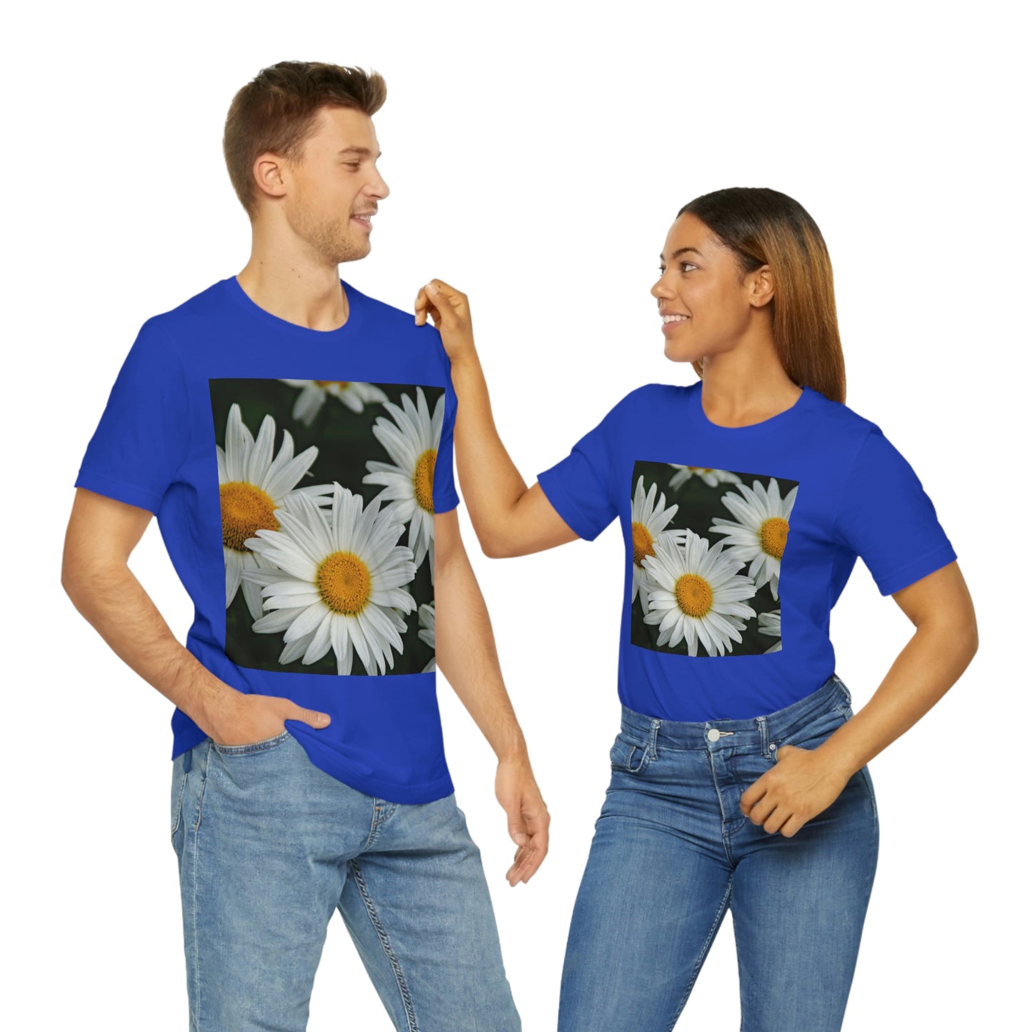 Flowers 01 Unisex Jersey Short Sleeve Tee