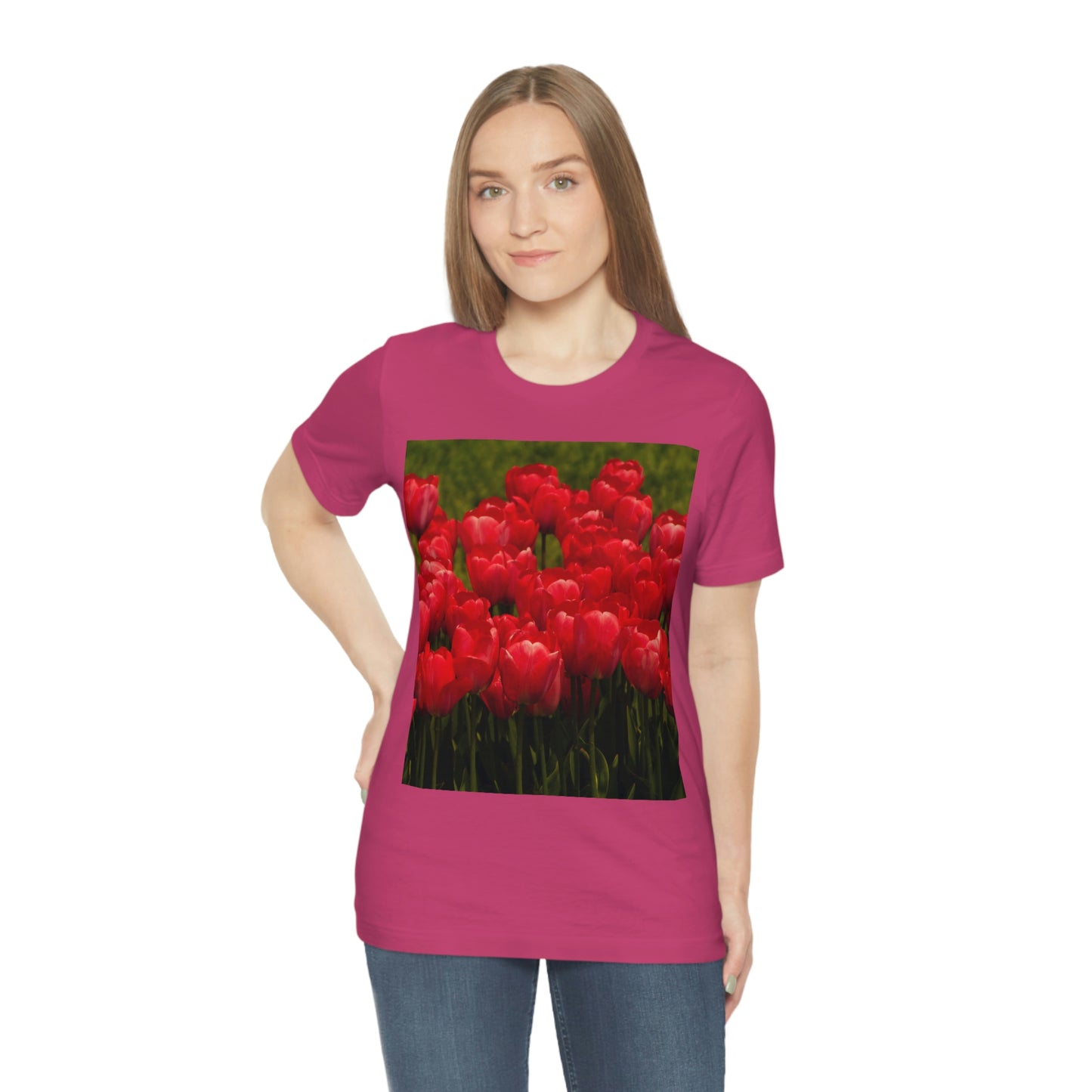 Flowers 22 Unisex Jersey Short Sleeve Tee