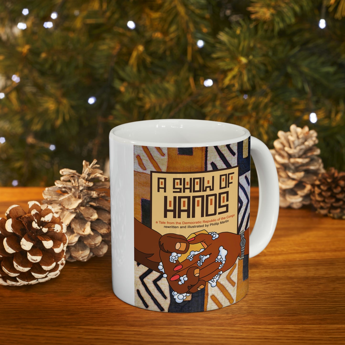 A Show of Hands Ceramic Mug 11oz