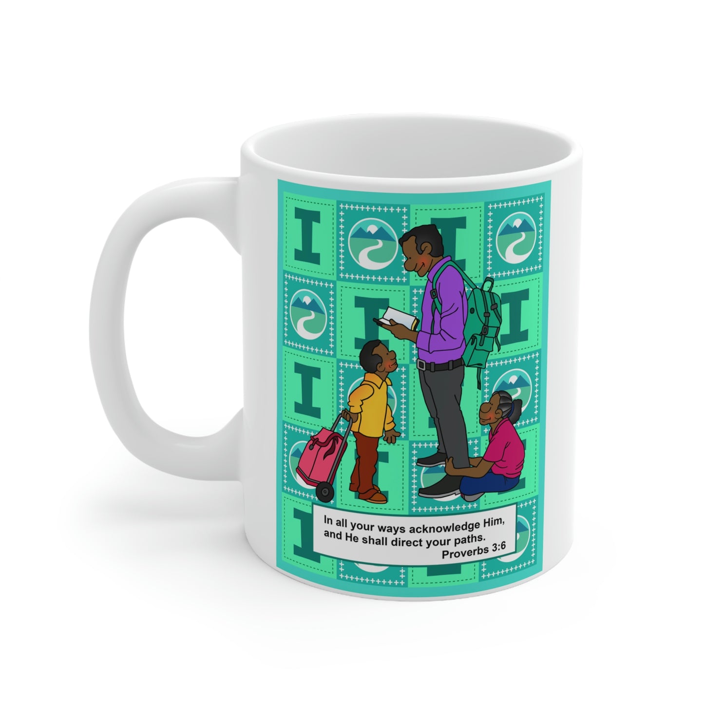 The Bible as Simple as ABC I Ceramic Mug 11oz