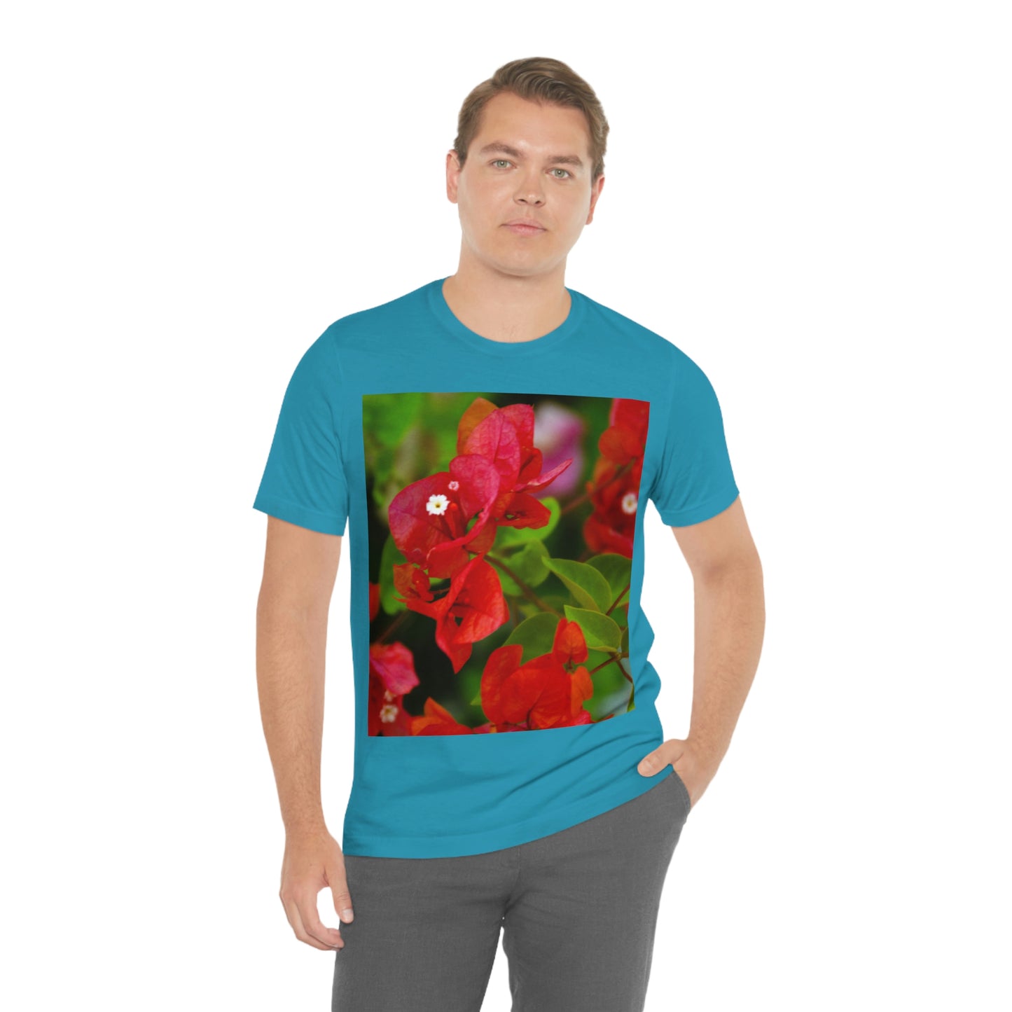 Flowers 28 Unisex Jersey Short Sleeve Tee