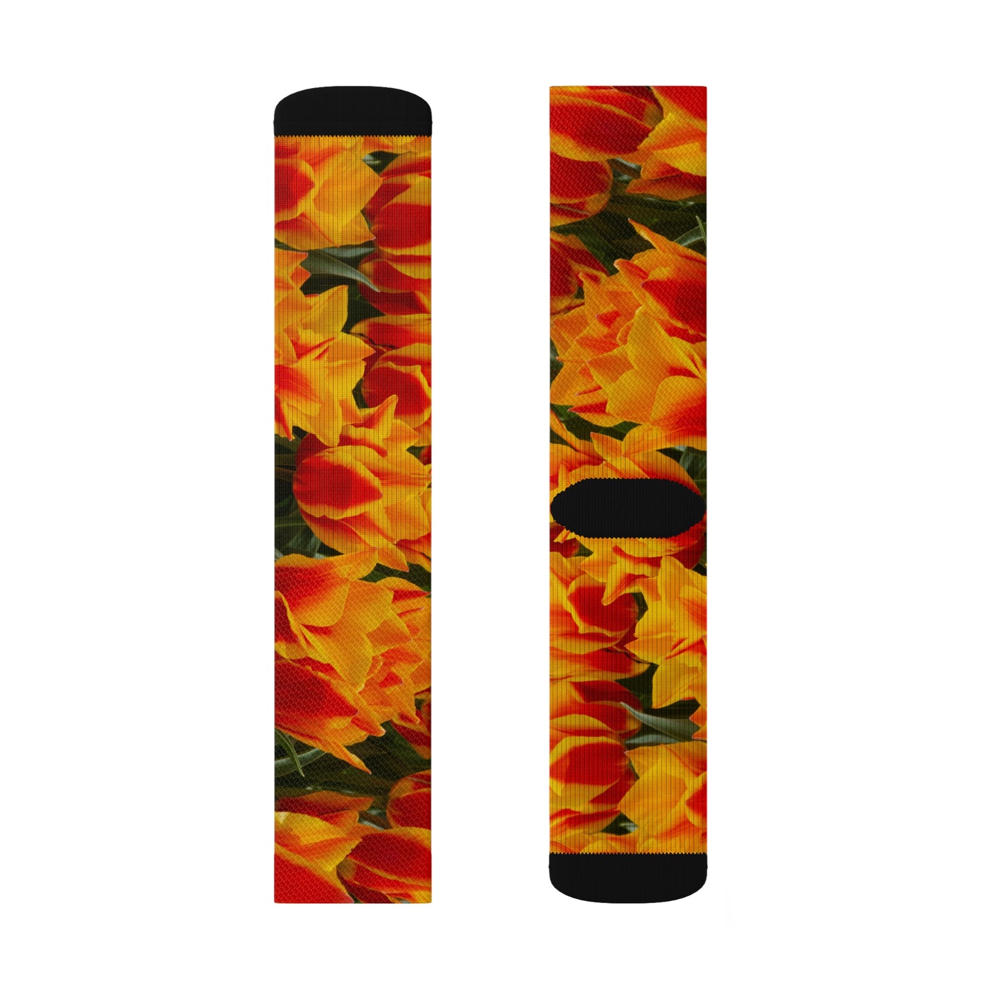 Flowers 12 Sublimation Socks