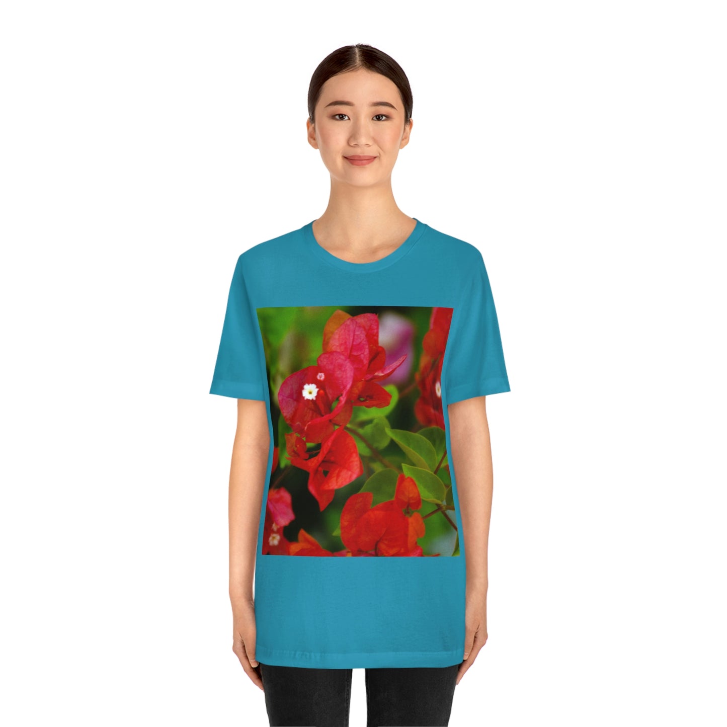 Flowers 28 Unisex Jersey Short Sleeve Tee