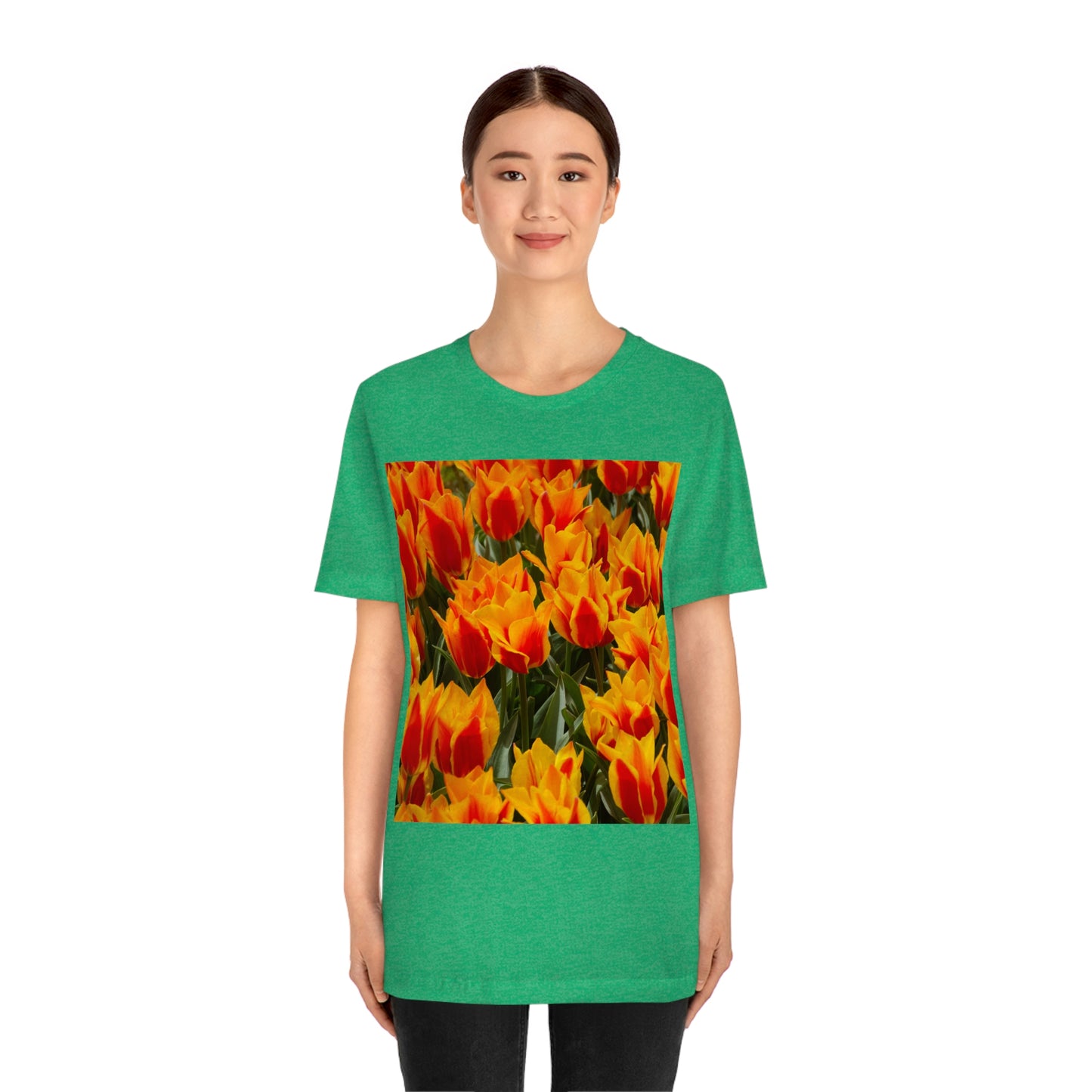 Flowers 18 Unisex Jersey Short Sleeve Tee