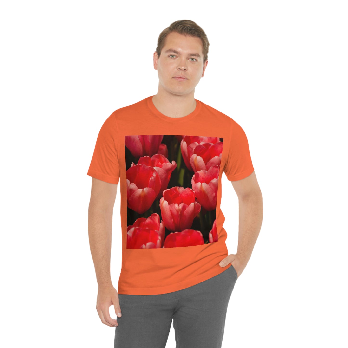 Flowers 09 Unisex Jersey Short Sleeve Tee