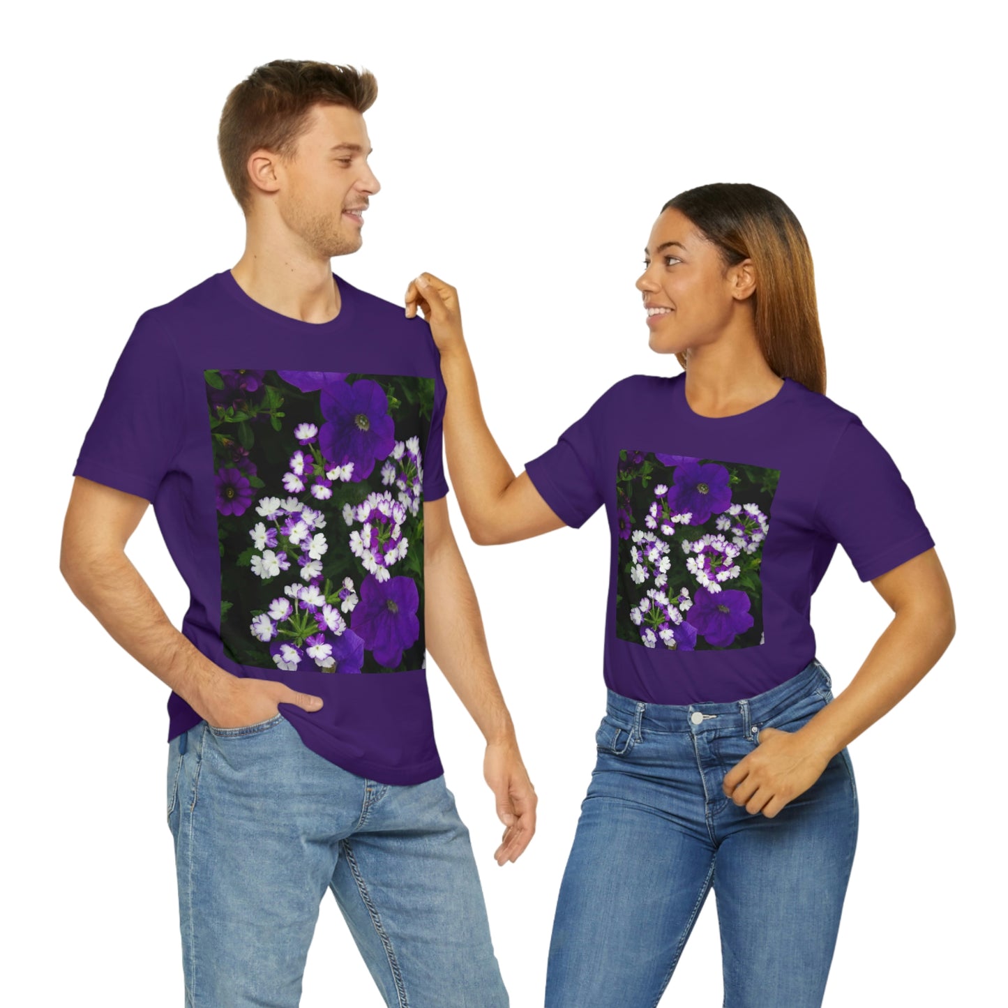 Flowers 04 Unisex Jersey Short Sleeve Tee