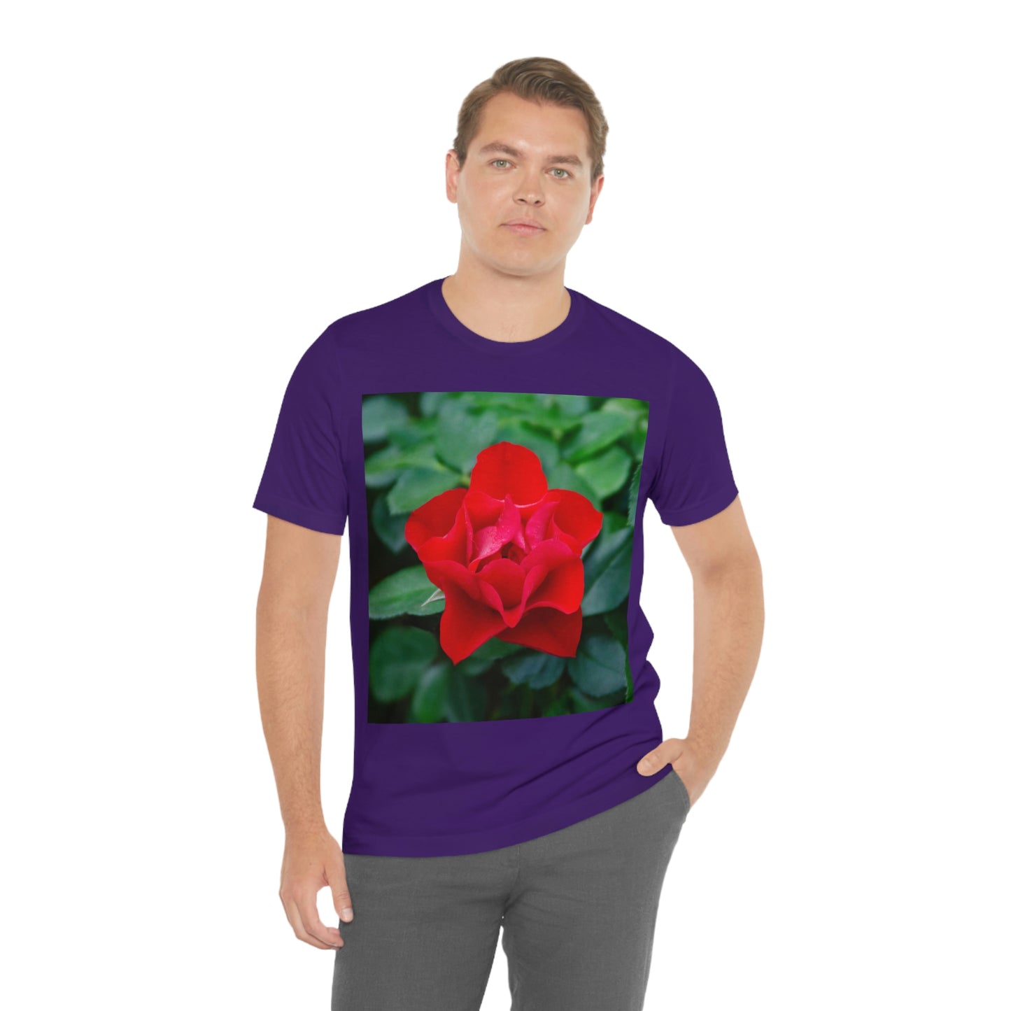 Flowers 07 Unisex Jersey Short Sleeve Tee